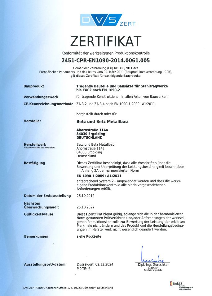 DVS-Zertifikat PDF-Datei